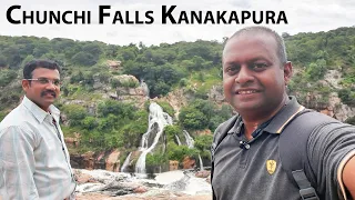 Chunchi falls Arkavathy river Kanakapura Tourism Ramanagara Tourism Banagalore Tourism  Karnataka