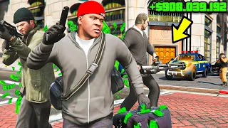 💴 Roubando o BANCO CENTRAL com os 3 PERSONAGENS no GTA 5!!