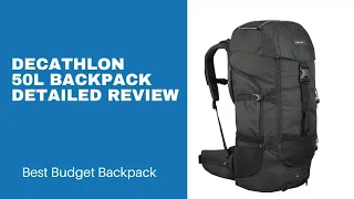 Forclaz 50L Review  in Tamil decathlon backpack