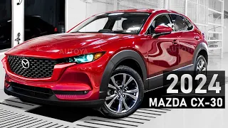 New Mazda CX-30 2024 Refresh - FIRST LOOK: Exterior Facelift & Interior Restyle