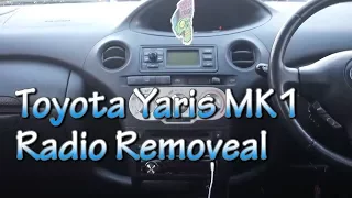 Toyota Yaris MK1 Phase 2 Radio Install (2003-2005)