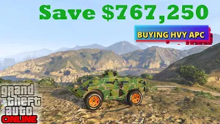How To CORRECTLY Buy HVY APC Gta5 Online In Just 5 Mins
