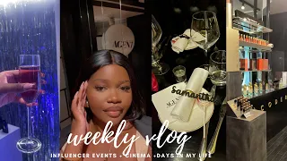 WEEKLY VLOG| NEW CAMERA+ INFLUENCER EVENTS + DINNER WITH MY MGMT +CINEMA + HOW I EDIT MY REELS | SK