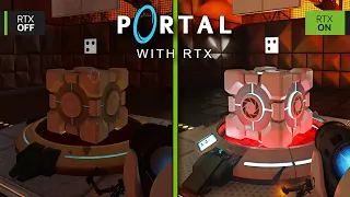 Portal with RTX vs Original Comparison | Path Tracing | RTX 3080