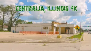 Crime Ridden and Poverty Stricken: Centralia, Illinois 4K.