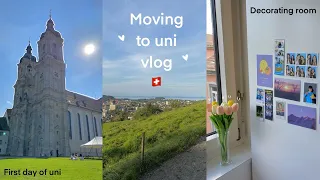 Swiss diaries : Moving VLOG to university