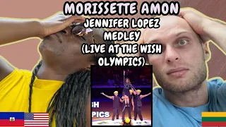 REACTION TO Morissette Amon - Jennifer Lopez Medley (Live at the Wish Olympics) | FIRST TIME HEARING