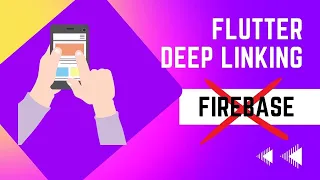 Flutter deeplinking without firebase | amplifyabhi