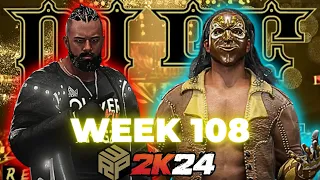 CHAMP CHAMP vs CHAMP CHAMP: RPW RISE Week 108 - WWE2K24 Universe Mode