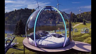 3.8㎡ 360° Clear Stargazing Dome Tent - Lucidomes