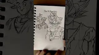 How to Draw Goku😅📔✍🏻