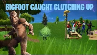 *FORTNITE BIGFOOT SKIN* CAUGHT CLUTCHING UP