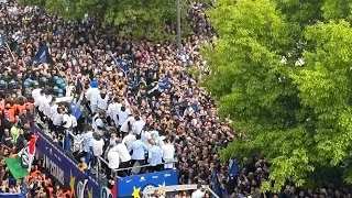 UNA MAREA NERAZZURRA DEVASTANTE! CE LO SIAMO MERITATI!