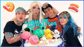 Haciendo SUSHI con @mirlyfe 🍙🦄 - LOS T★FT