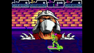 Teenage Mutant Ninja Turtles: Turtles in Time - Arcade Longplay (Donatello)