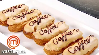 Coffee Eclairs Masterclass | MasterChef Australia | MasterChef World