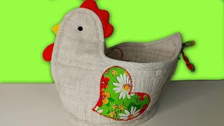 Easter Basket Tutorial - DIY Chicken