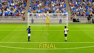 Italy vs England | Penalty Shootout Final UEFA Euro 2021 | eFootball PES 2021