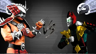 Shao Kahn vs Shinnok || Mortal Kombat