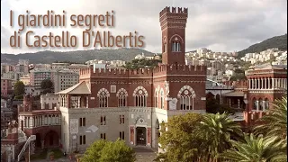 I giardini segreti e la cascata da 18 metri di Castello d'Albertis