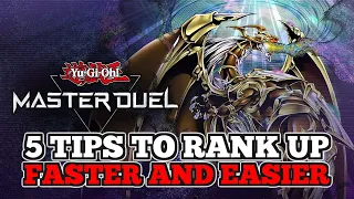 5 Tips To Rank Up Faster | Yu-Gi-Oh! Master Duel | Beginner's Guide