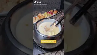 Bananas Foster Fondue