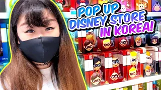 TOY HUNTING at Disney Pop Up Store in KOREA!! - So much EXCLUSIVE MERCH and DISNEY PINS!!