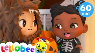 Knock Knock Trick or Treat Song - Happy Halloween! | Preschool Playhouse - Kids Karaoke