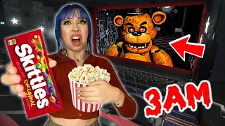 DO NOT WATCH FREDDY FAZBEARS MOVIE AT 3AM !! * FNAF IS REAL *