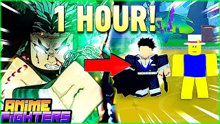 🎖️ The FASTEST Noob To PRO + Spending $9,000+ ROBUX In Anime Fighters! 🎖️