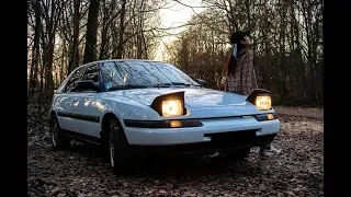 Je vous présente ma voiture 私の最初のマツダ- MAZDA 323F 1990 | 마즈다 1990 323F 리뷰