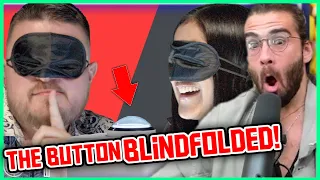 The Most INSANE Button Yet - BLINDFOLDED | Hasanabi Reacts to Cut