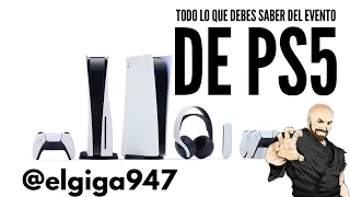 Todo lo que debes saber del PS5