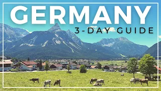 Southern Germany 3-Day Itinerary | Neuschwanstein Castle, Highland 179, Zugspitze