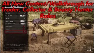 Red Dead Online: How to Become a Trader, Collector & Bounty Hunter