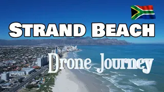 Strand Beach, South Africa Unveiled: A Breathtaking Drone Journey 4K