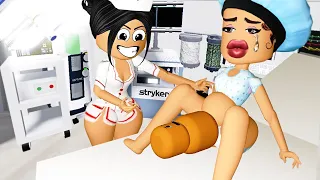 STEALING BABIES AFTER BIRTH IN ROBLOX HOSPITAL