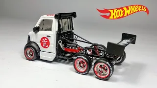 KEI TRUCK - 6 Wheeler MIGHTY K HOT WHEELS CUSTOM