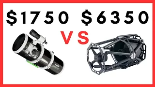 $1750 Telescope & Camera vs $6350 Telescope & Camera