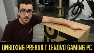 Unboxing Legion 5i Tower Gen 7 with RTX 3060 Lenovo Prebuilt Gaming PC
