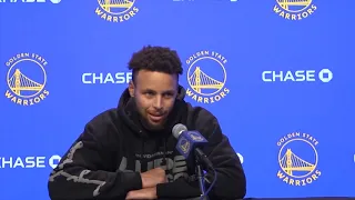 Stephen Curry talks about the motivations behind his career-high 62 PTS performance.