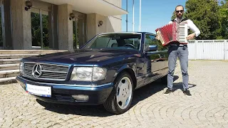 Masina Presedintilor - Mercedes-Benz 500 SEC (C126) din 1984