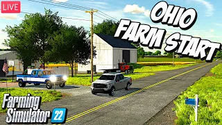 🔴LIVE | New Farm Start-up on Ohio Richlands | Farming Simulator 22