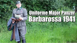 🧥 Major in Panzer - Barbarossa 1941 - Panzer WW2 Uniform Impression [ENG SUB]