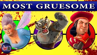 Dreamworks Villain Deaths: Gruesome to Most Gruesome ☠️