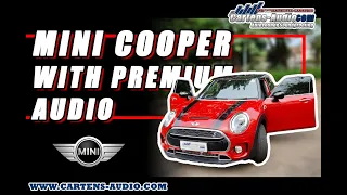 MINI COOPER JCW SUDAH DIPASANG AUDIO KEREN! #CARTENSSTYLE #AUDIOMINICOOPER