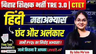 BPSC TRE 3.0 Hindi Marathon | Hindi Class For BPSC, DSSSB and BSTET | Bihar Shikshak Hindi Marathon