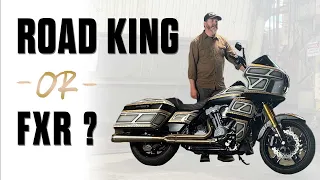 We Turned a Harley-Davidson Road King into a Custom FXR Styled Performance Bagger!