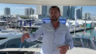 Absolute 60 Fly Prisma Walk Through with Shawn Mermilliod at the Miami International Boat Show!