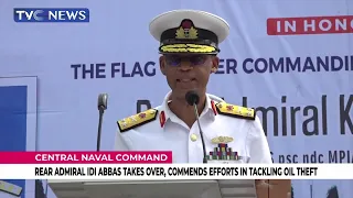 Rear Admiral Idi Abbas Takes Over, Commends Efforts in Tackling Oil Theft